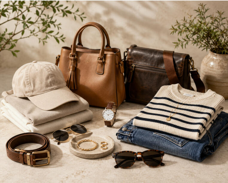Curated fashion and accessories for men and women