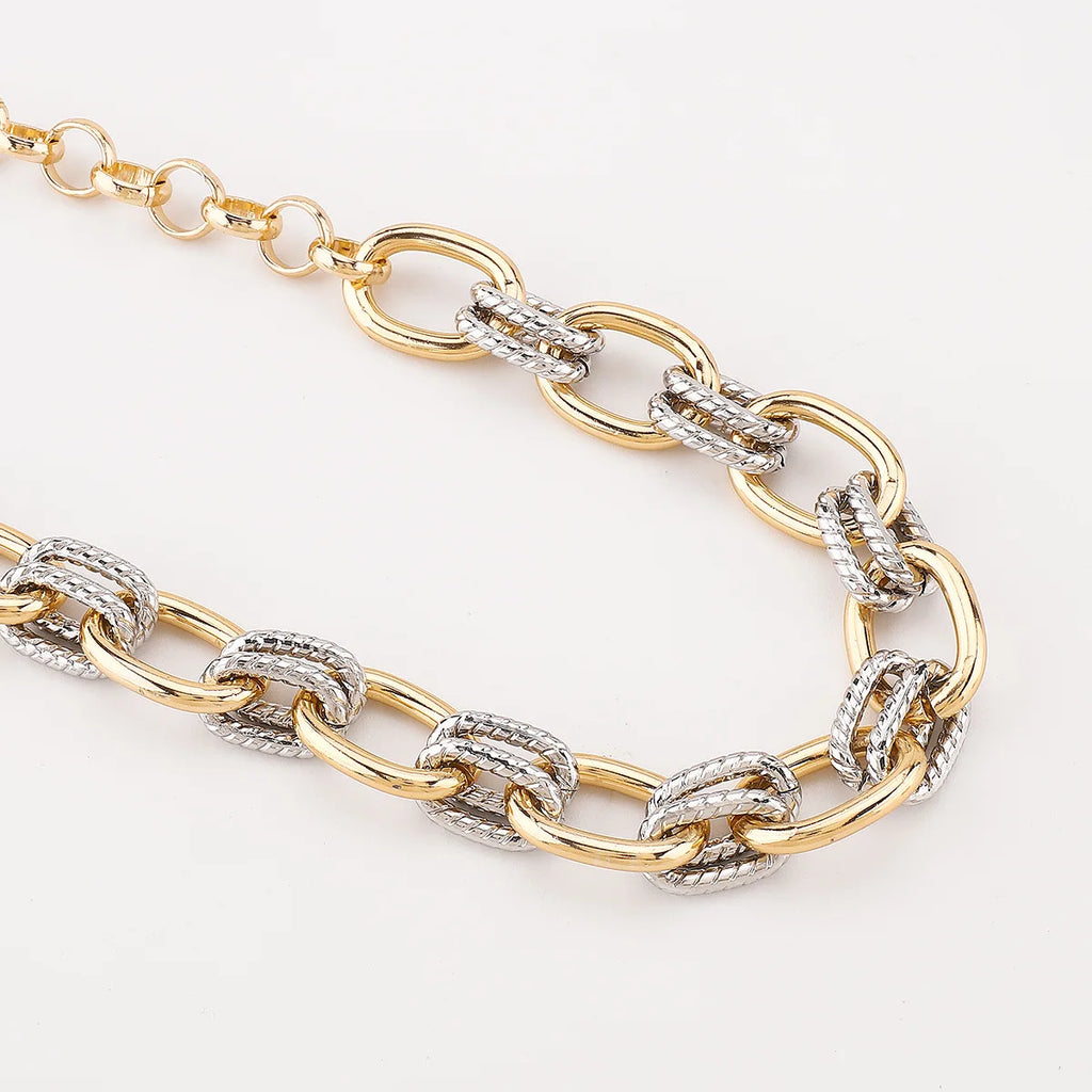 Maison Veyre Geometric Link Jewelry