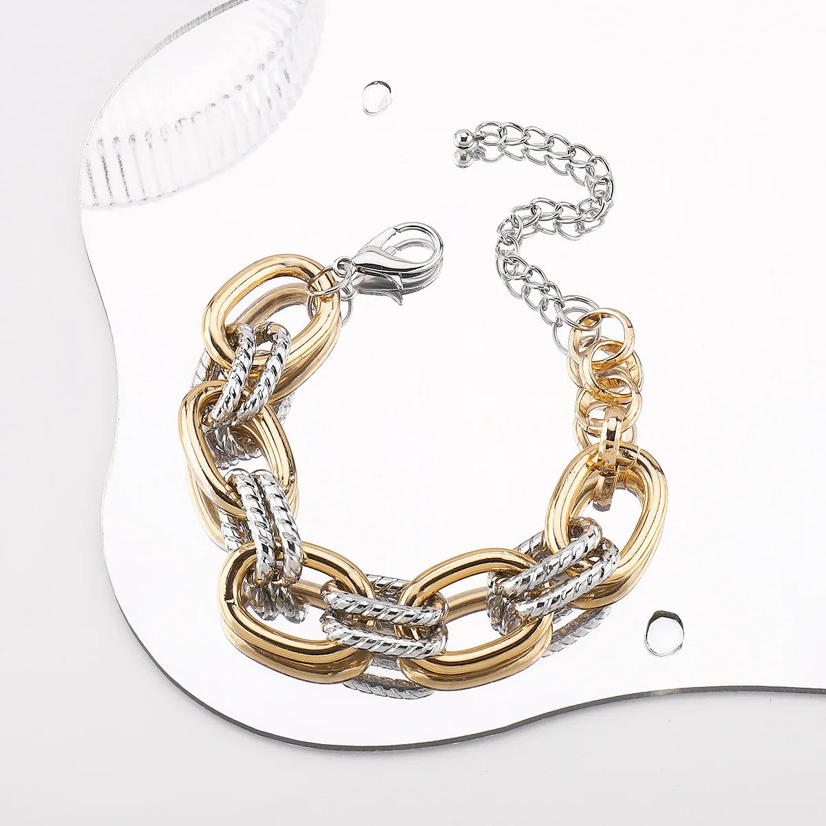 Maison Veyre Geometric Link Jewelry
