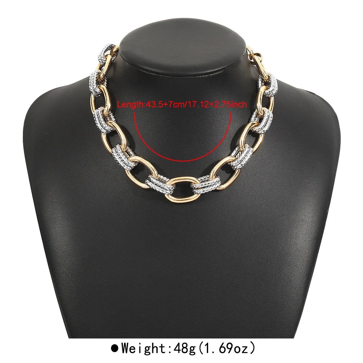 Maison Veyre Geometric Link Jewelry