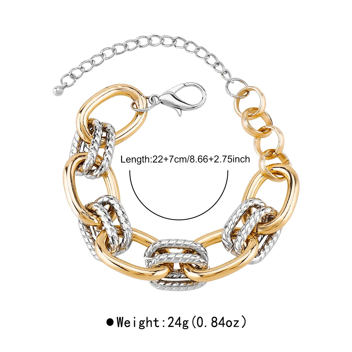Maison Veyre Geometric Link Jewelry